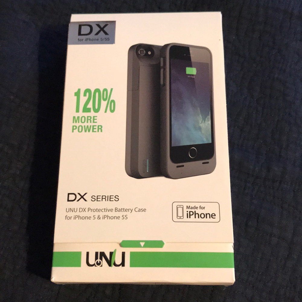 UNU Protective battery case for iPhone 5 or 5s